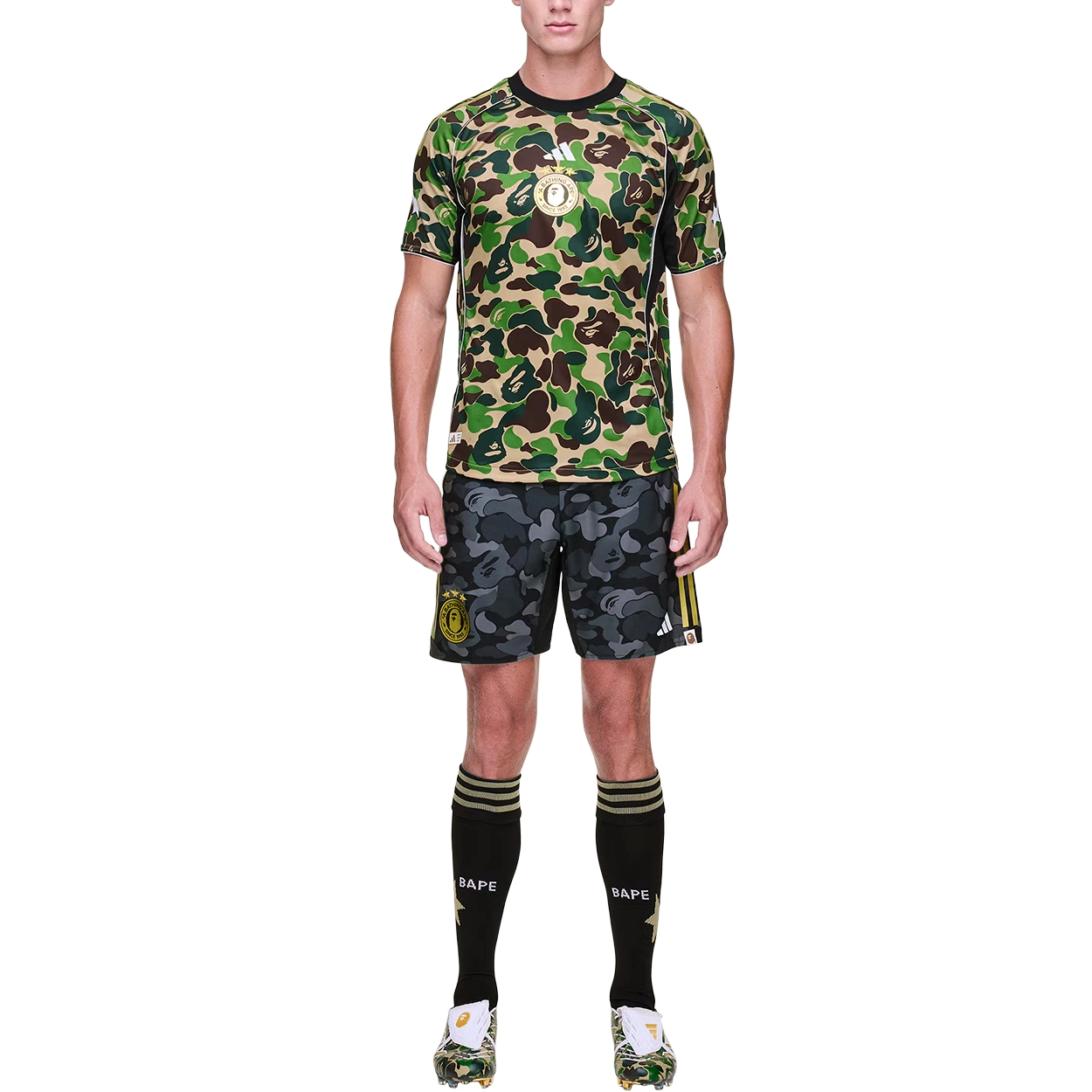adidas x A Bathing Ape FW25 FB logo