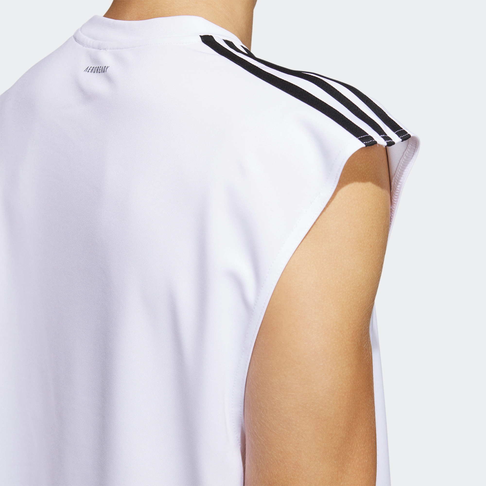adidas All-world Sleeveless Tank Tee Logo