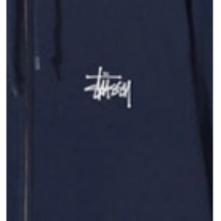 Stussy SS22 Basic Stussy Zip Hood Logo