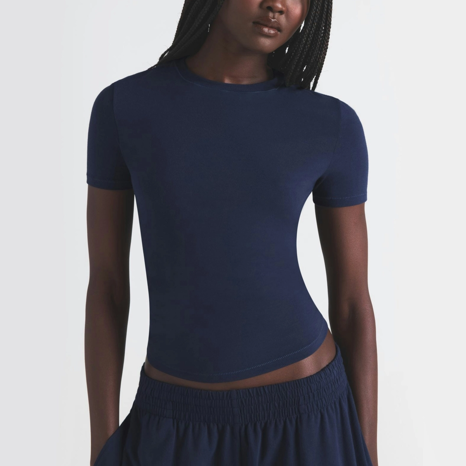 SKIMS COTTON JERSEY T-SHIRT T