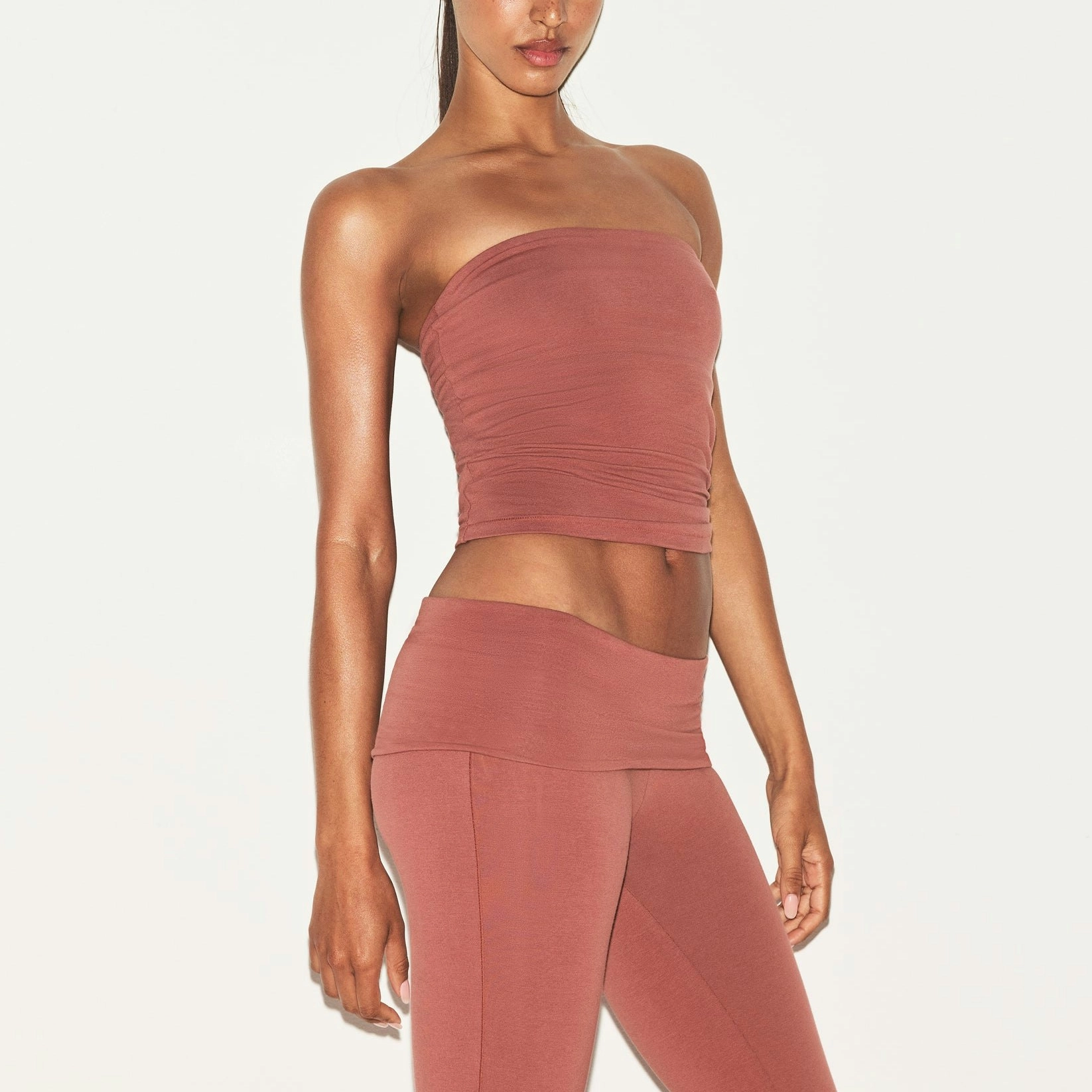 SKIMS SS25 COTTON JERSEY TUBE TOP