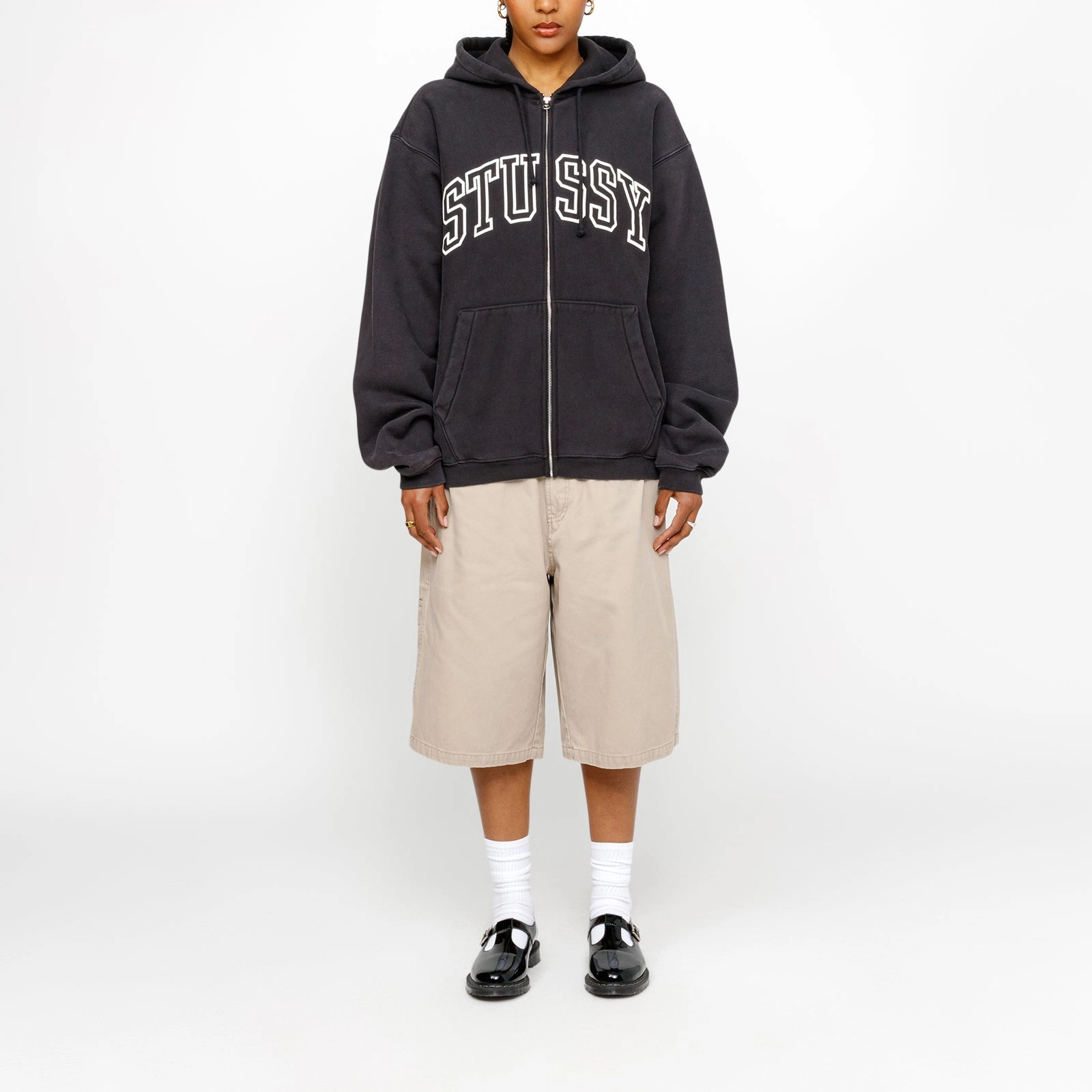 Stussy SS24 OUTLINE ZIP HOODIE