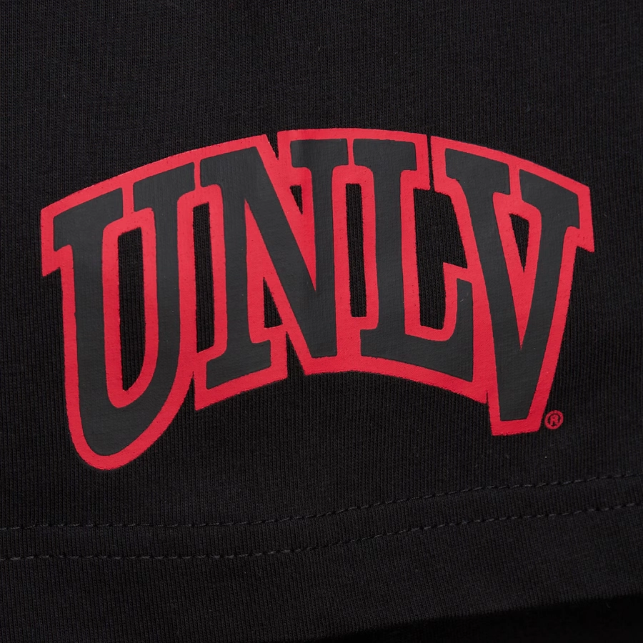 Mitchell Ness x NCAA UNLV Rebels Jacquard Ringer Vintage Logo T