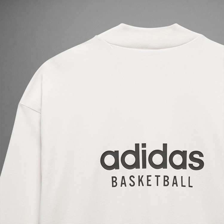 adidas originals Basketball Chapter 1 Adidas Basketball Chapter 1 Tee Ls Cloudwhit LogoT