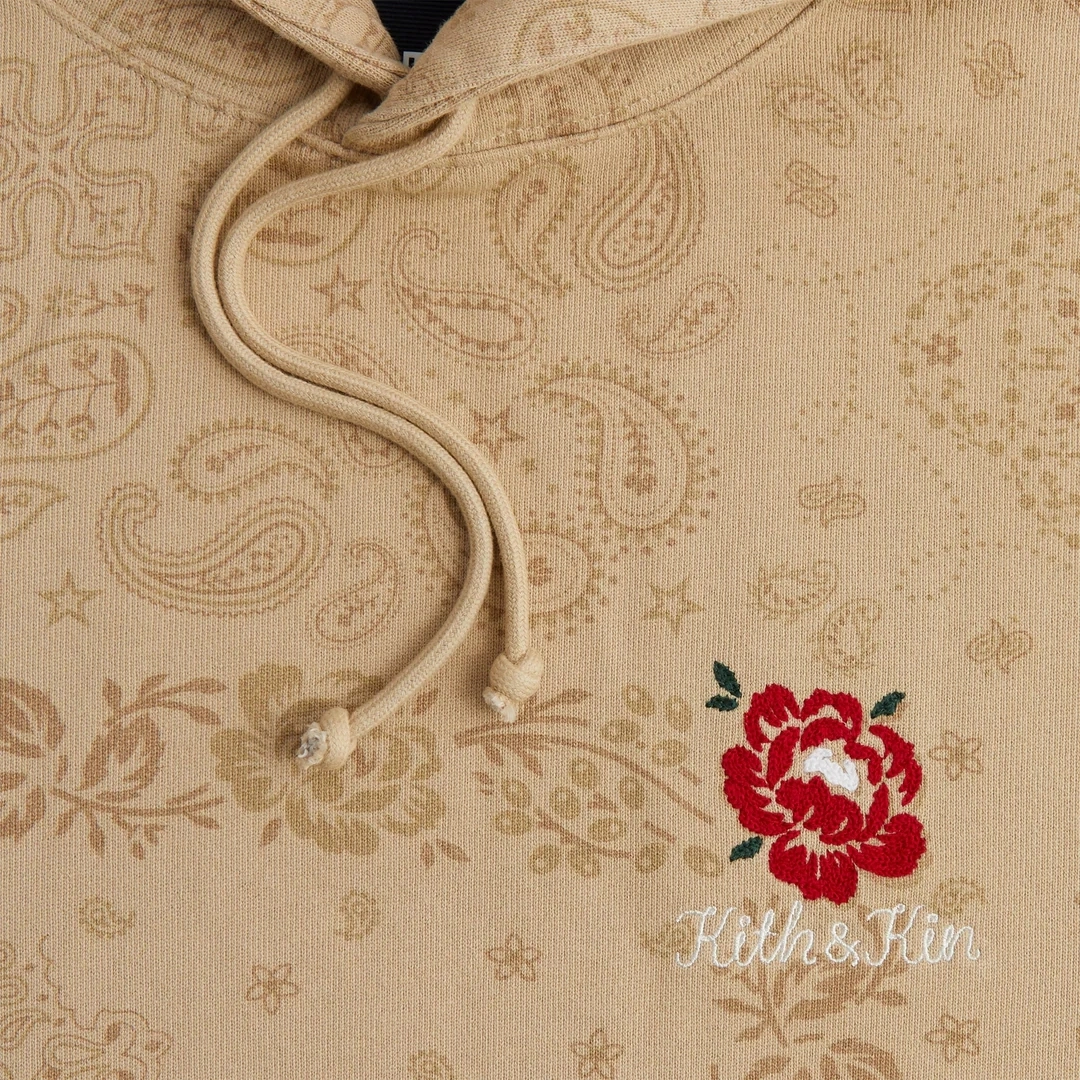 KITH FW23 Paisley Nelson Hoodie