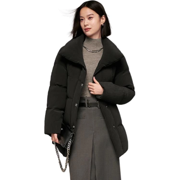 波司登 静奢风系列 翻领舒适长袖羽绒服 女款