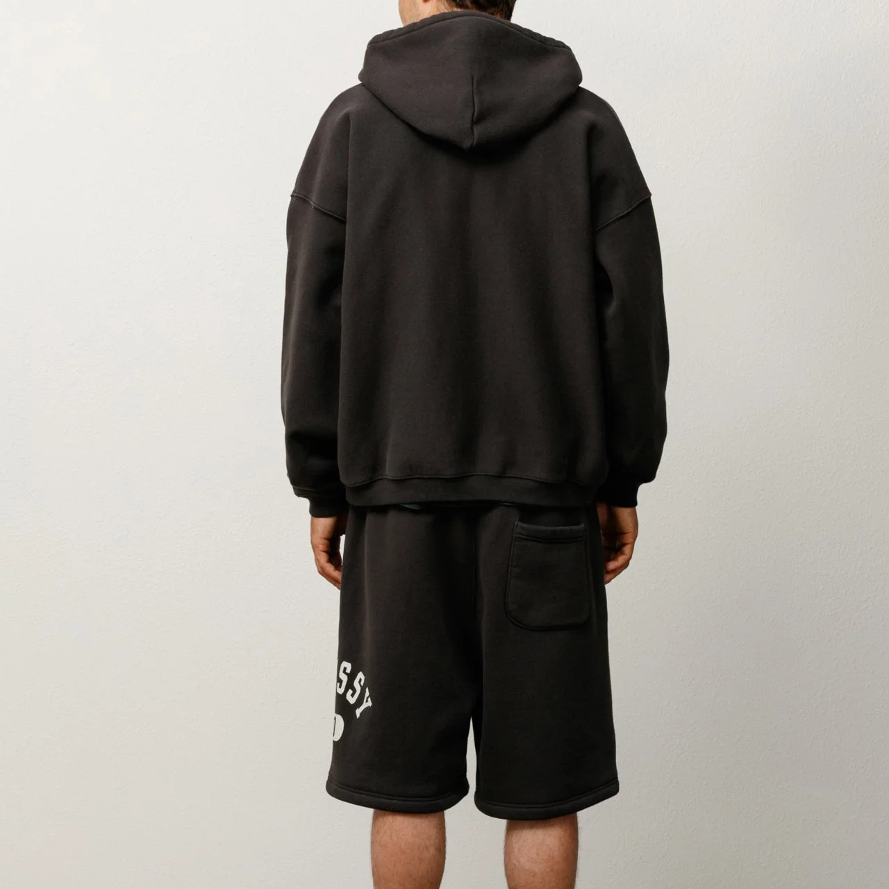Stussy SS25 VARSITY ZIP HOODIE logo