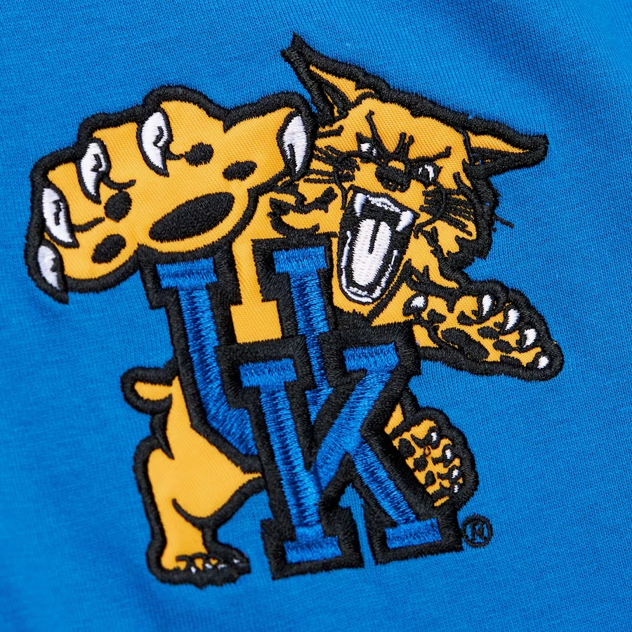 Mitchell Ness x NCAA Kentucky Wildcats Jacquard Ringer T