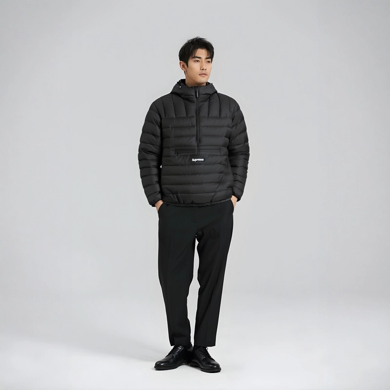Supreme FW23 WEEK7 MICRO DOWN HALF ZIP HOODED PULLOVER