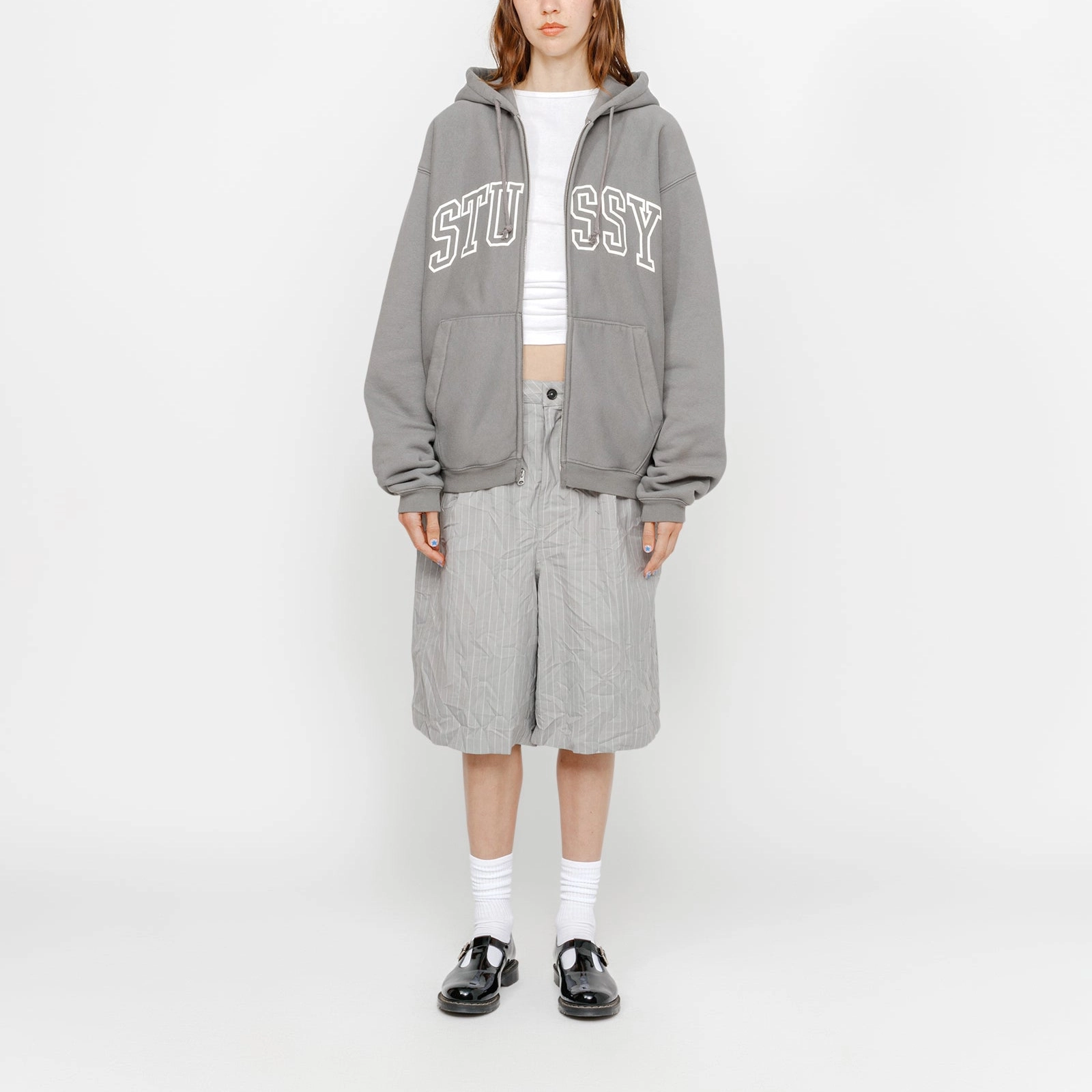 Stussy SS24 OUTLINE ZIP HOODIE
