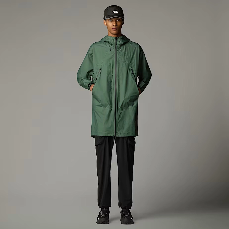 THE NORTH FACE Packable Rain Parka Logo