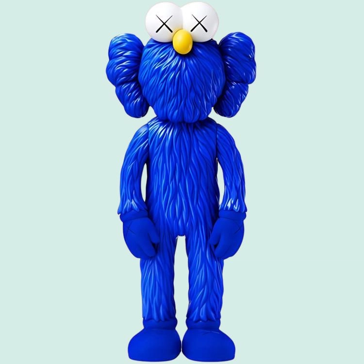 KAWS KAWS BFF Open Edition Vinyl Figure Blue 33cm
