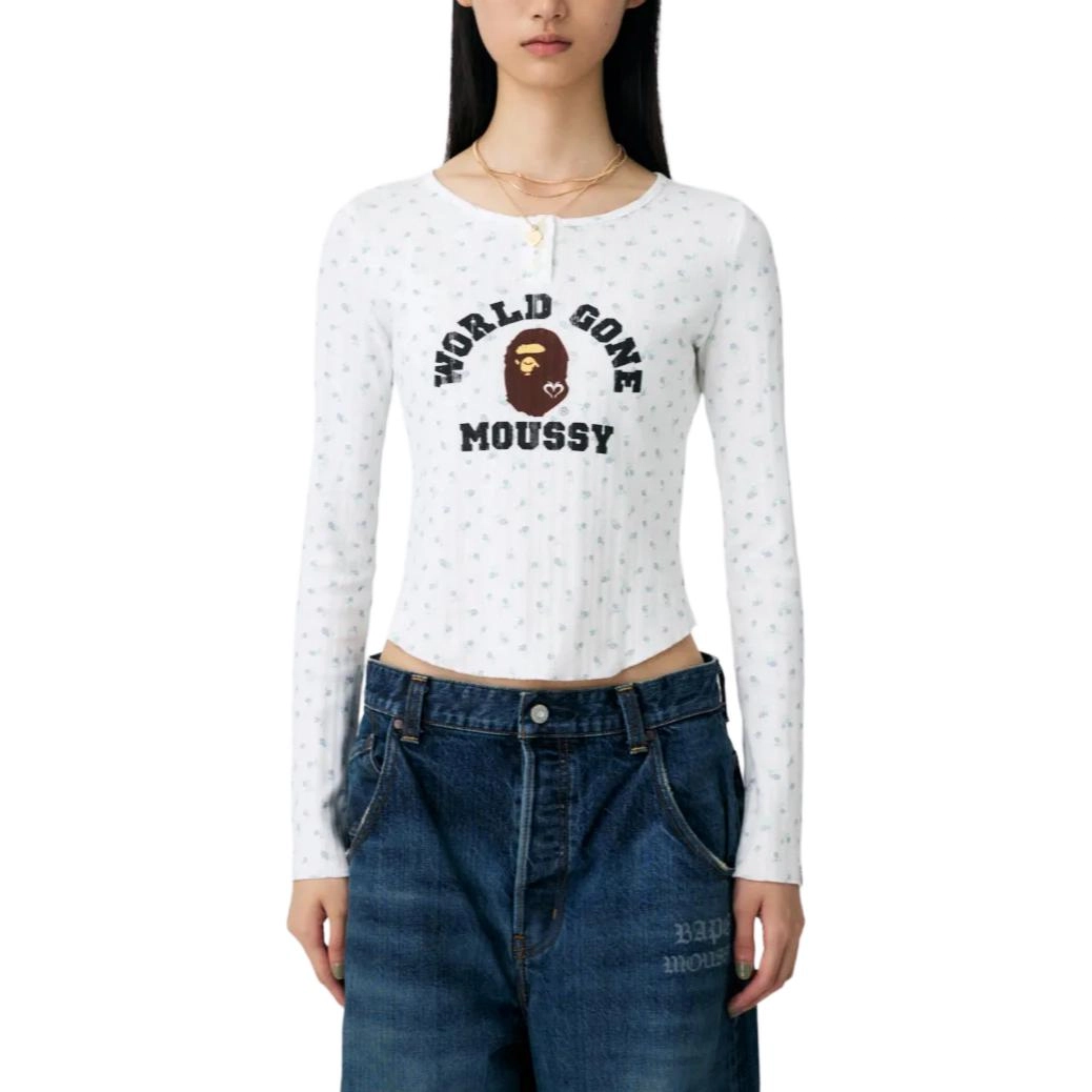 A BATHING APE x MOUSSY MOUSSY FW25 T