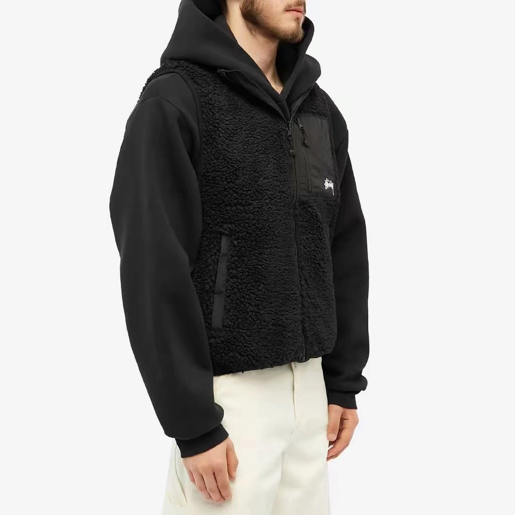 Stussy FW23 SHERPA REVERSIBLE VEST