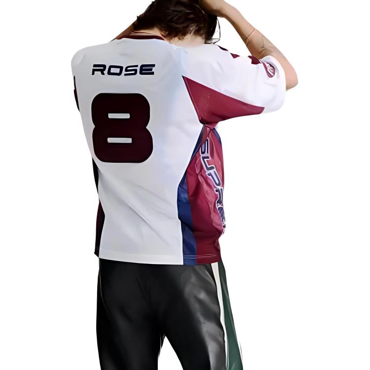 Supreme x Martine rose FW24 WEEK4 Football Jersey logo