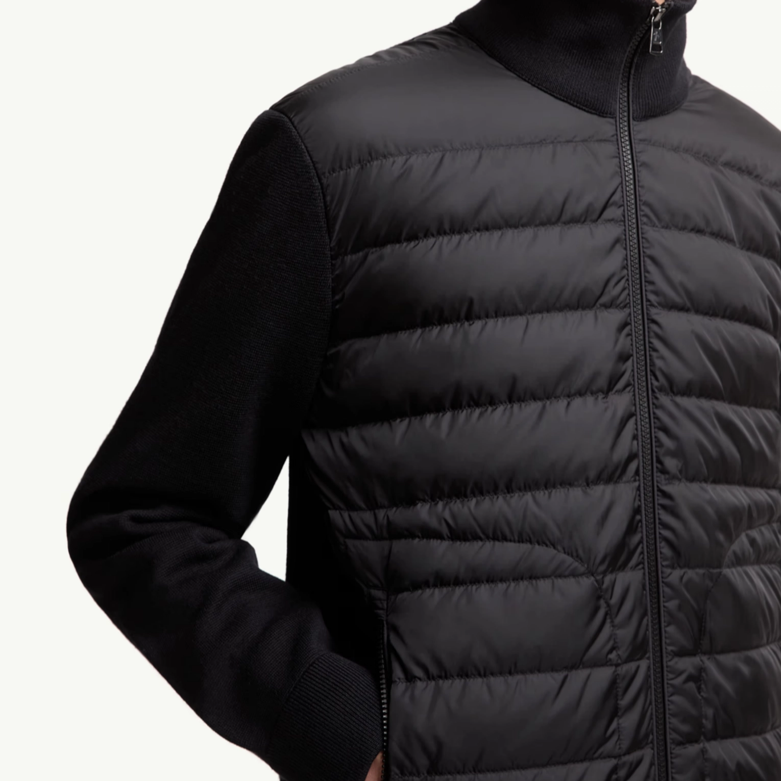 Moncler Padded Zip-Up Cardigan