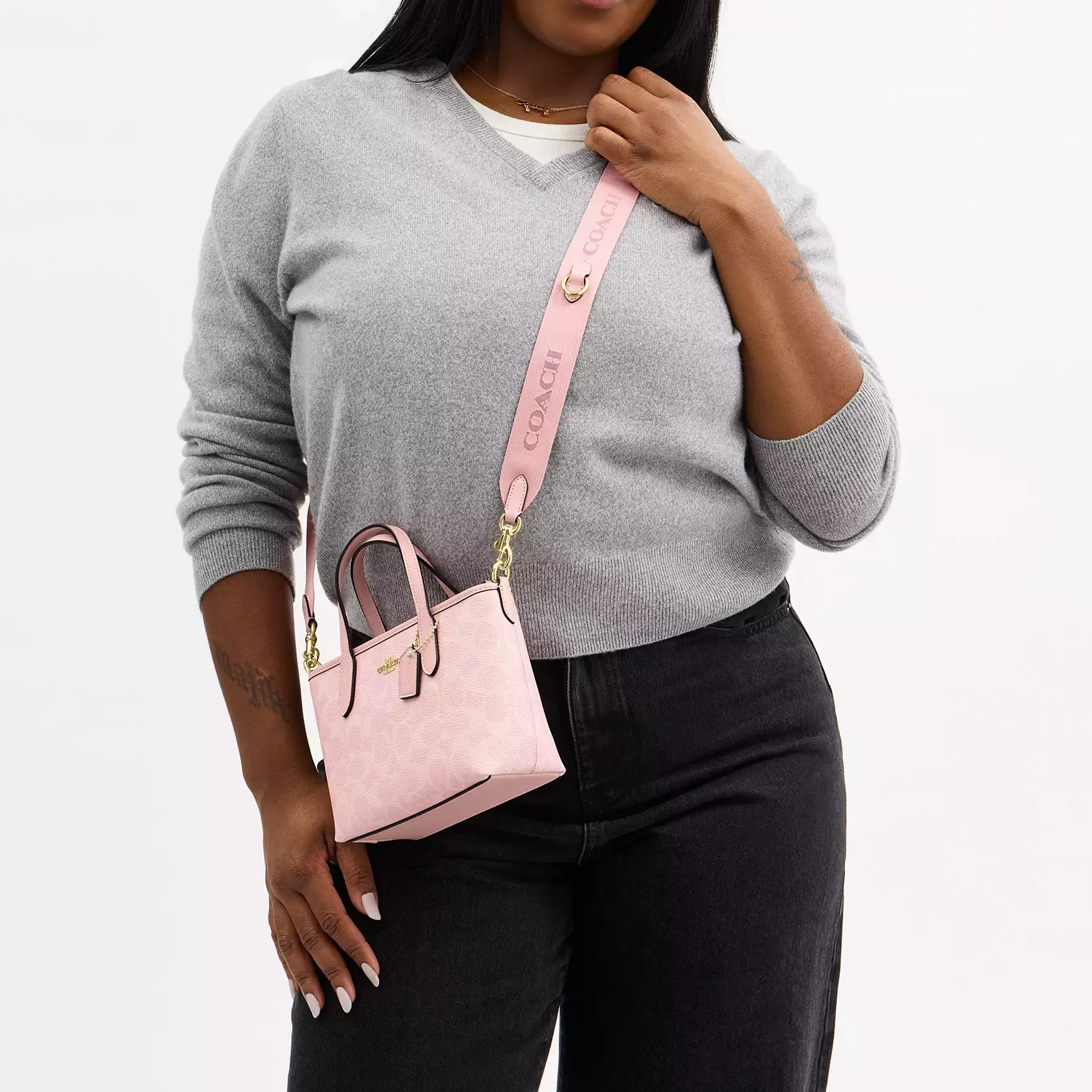 COACH City 15 PVC Tote