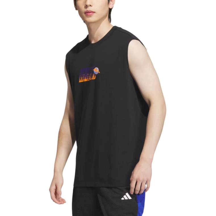 adidas BASKETBALL SS25 GRAPHIC TANK TOP