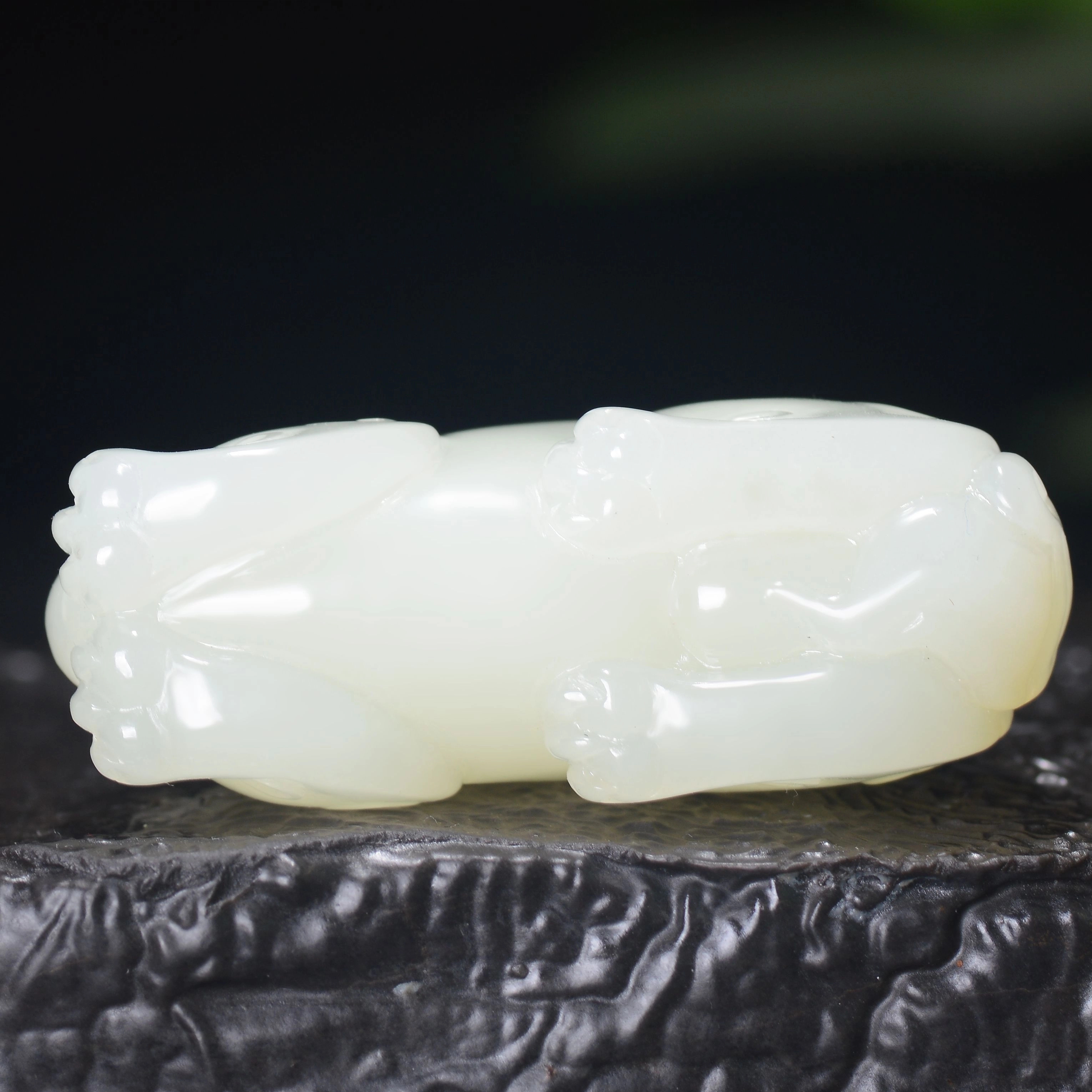 匠心琢玉 仿古貔貅 国潮瑞兽 新中式 和田玉 吊坠 男款 白玉