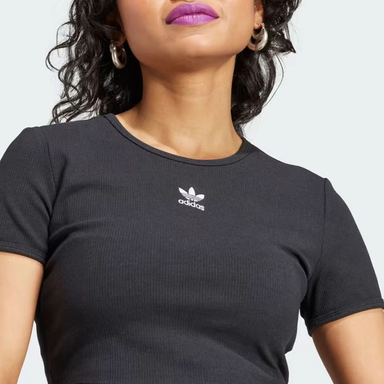 adidas originals Essentials Rib Tee Logo T