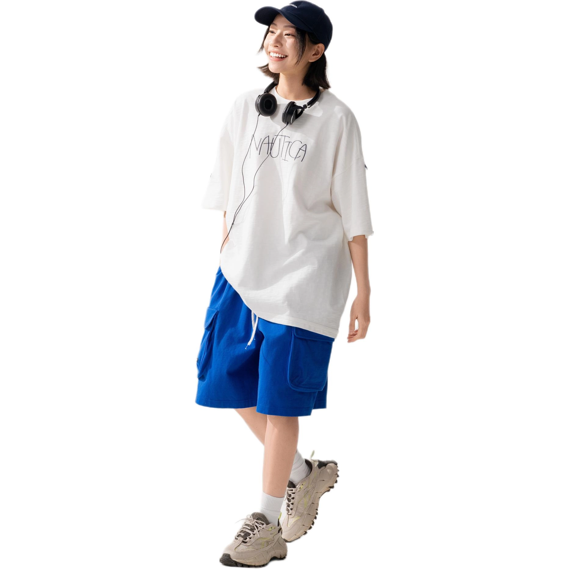 nautica white sail T