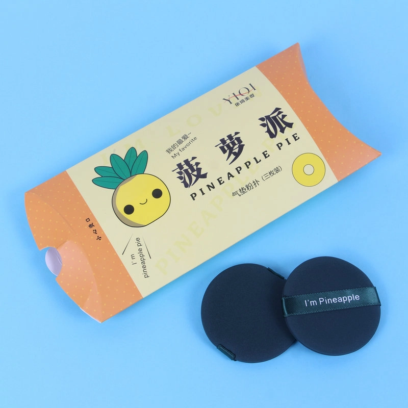 米甜兔  蛋黄派气垫粉扑 不吃粉 干湿两用双面遇水变大非乳胶菠萝派
