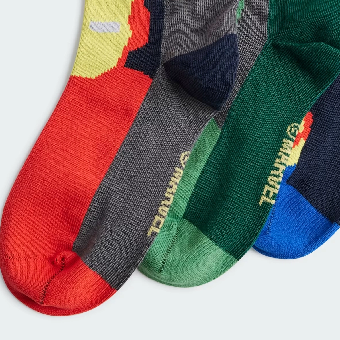 adidas x ADIDAS MARVEL AVENGERS 3 PAIRS PER PACK SOCKS 3