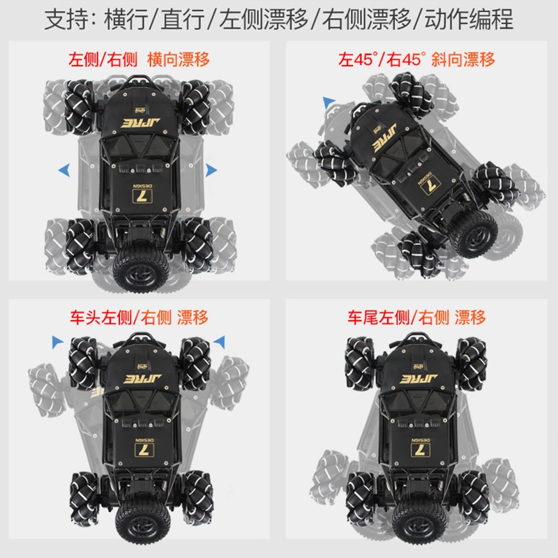 星域传奇 合金版汽车越野车四驱充电动赛车攀爬车 遥控玩具