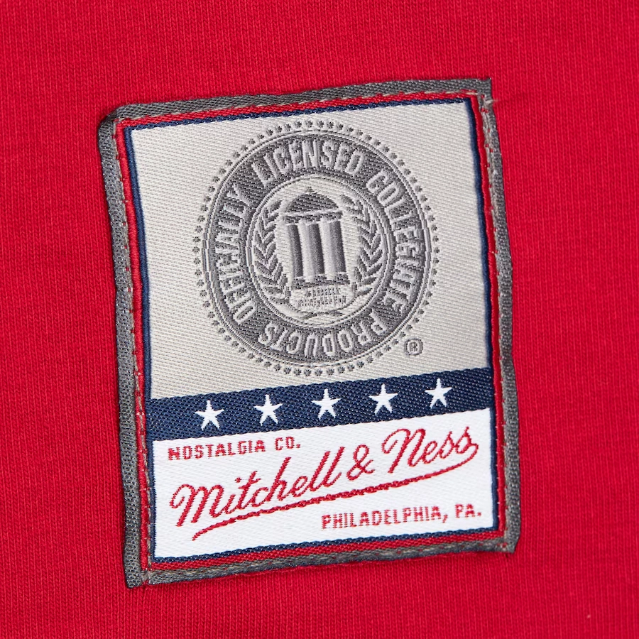 Mitchell Ness x NCAA Crimson Washington State T