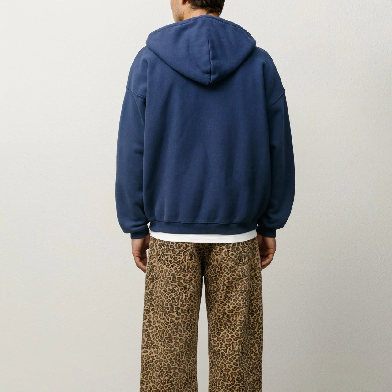 Stussy SS25 VARSITY ZIP HOODIE logo