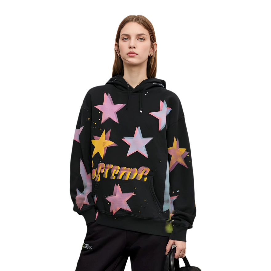 Supreme Week 1 Gonz Stars Hooded Sweatshirt
