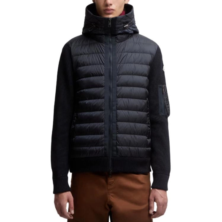 Moncler Padded Zip-Up Cardigan
