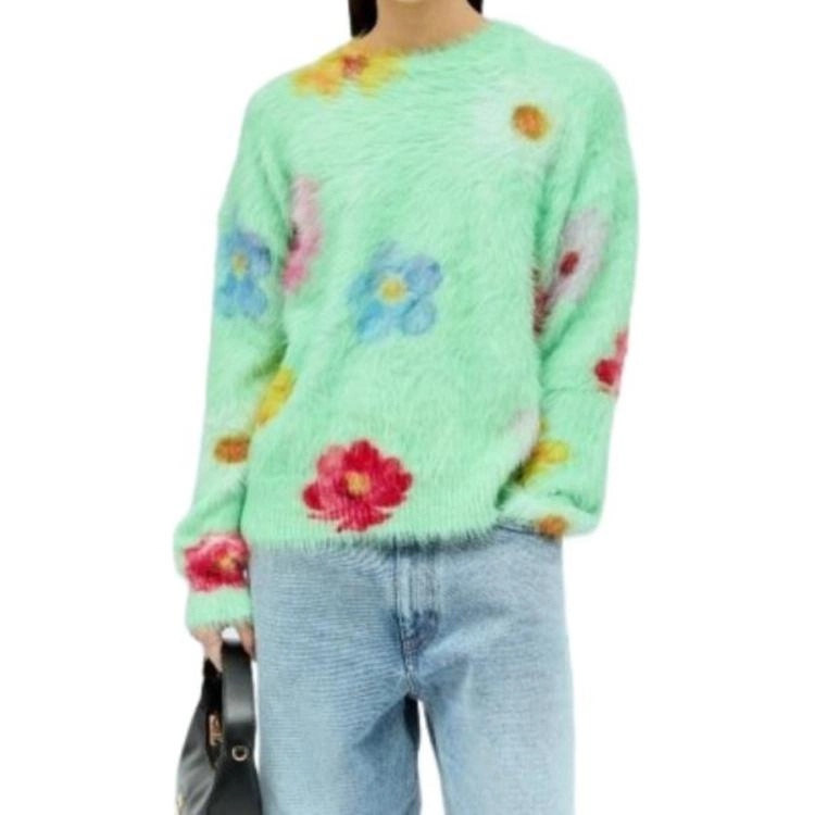 Acne Studios Printed Fluffy Jumper