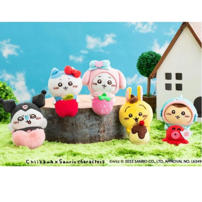 chiikawa x Sanrio hachiware Hello Kitty