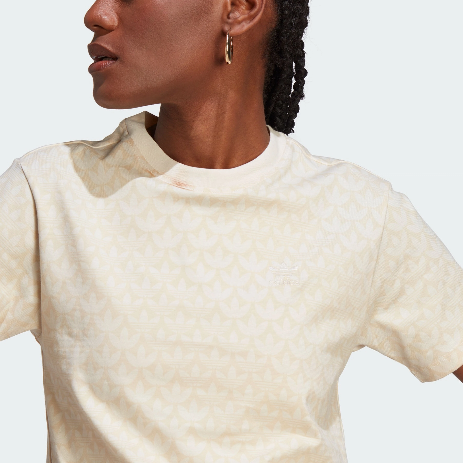 adidas originals TREFOIL MONOGRAM TEE LogoT