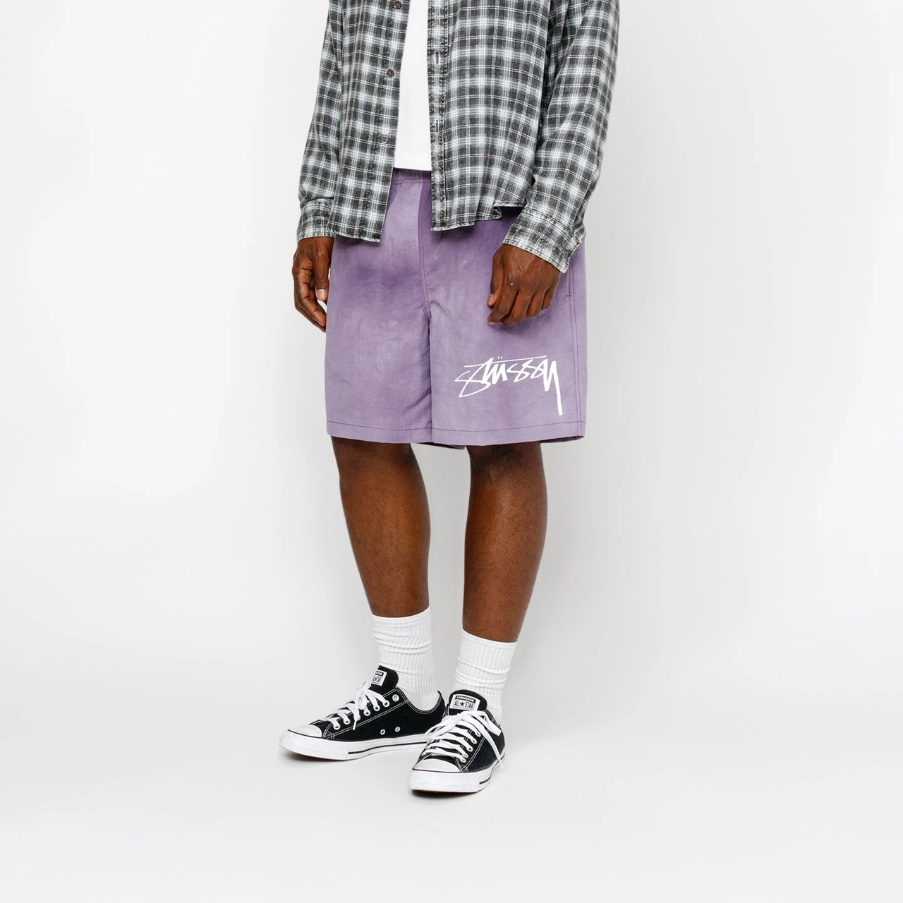Stussy SS24 NYLON SHORT WAVE DYE Logo