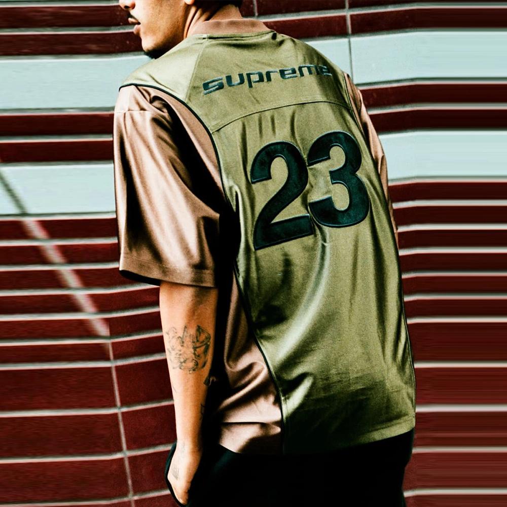 Supreme x Jordan FW24 Jersey logo