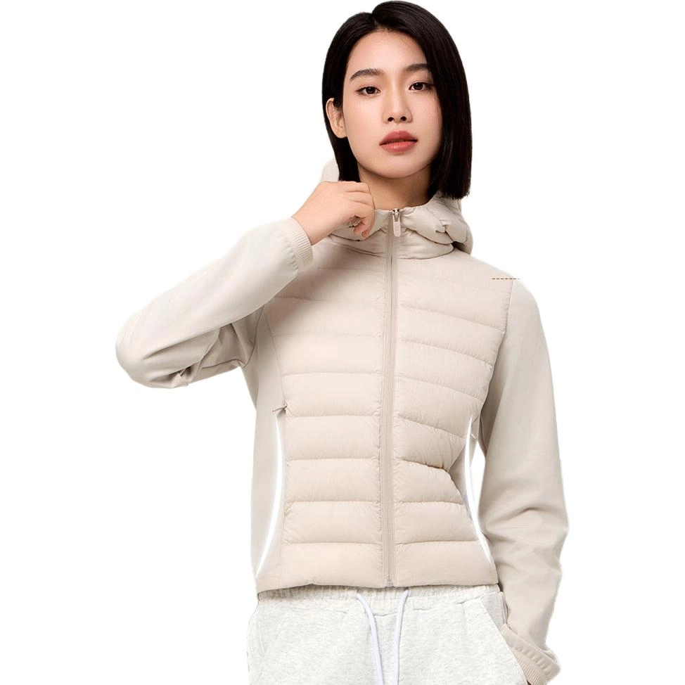 美力城 轻薄系列 保暖透气三防科技百搭修身羽绒服 女款