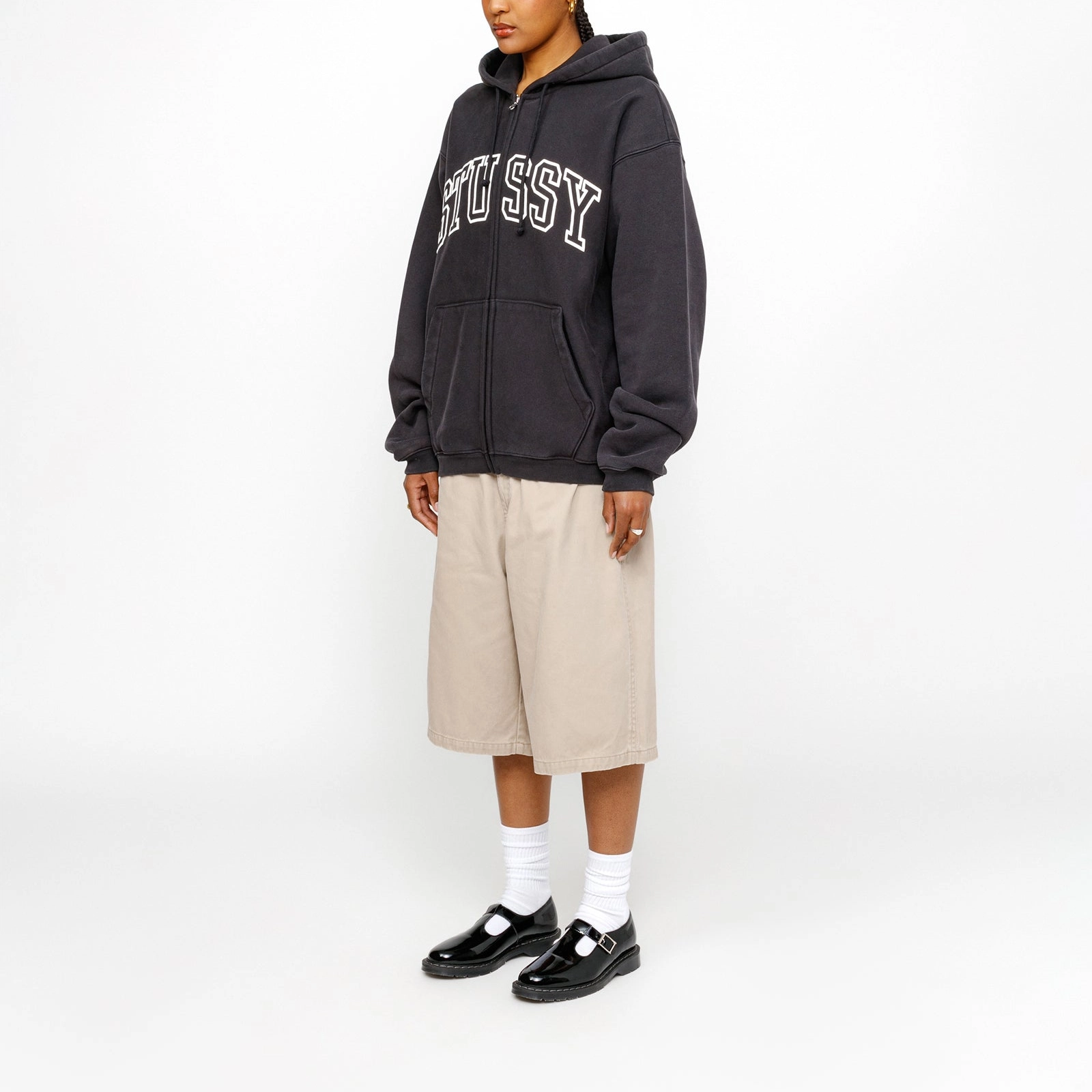 Stussy SS24 OUTLINE ZIP HOODIE