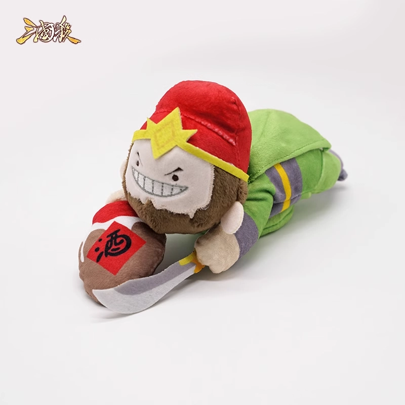 三国杀 徐盛趴肩玩偶 大宝趴趴仔 毛绒公仔 玩具娃娃 玩偶周边
