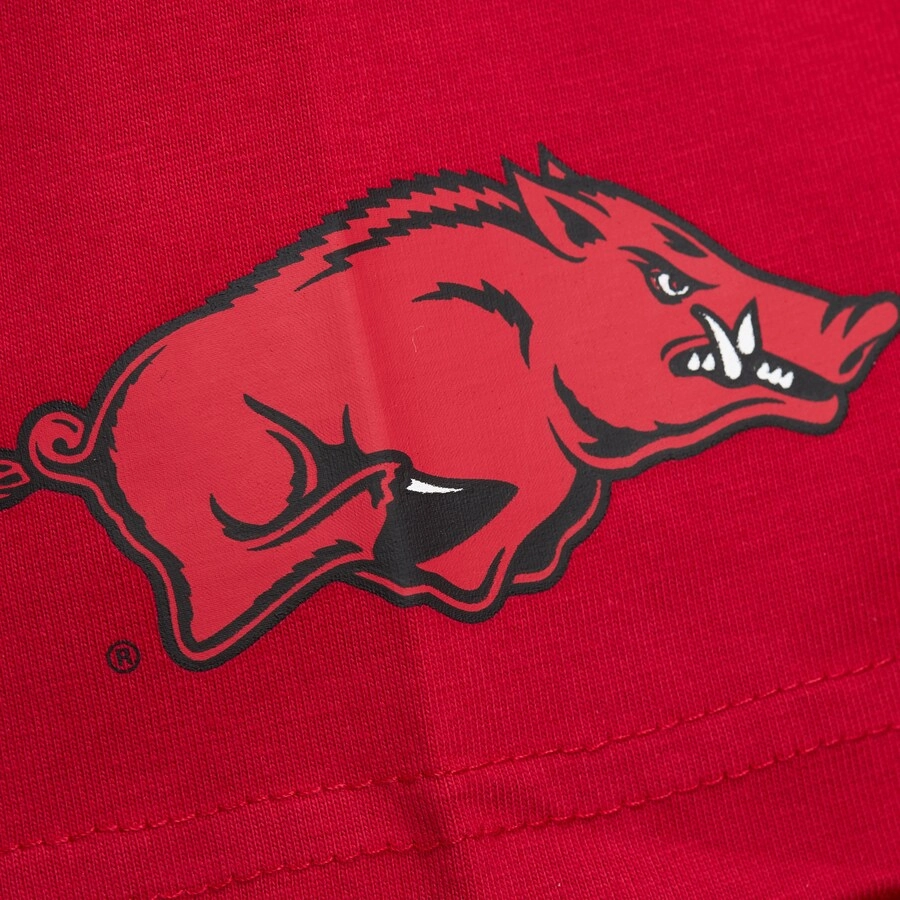Mitchell Ness x NCAA Arkansas Razorbacks Jacquard Ringer T