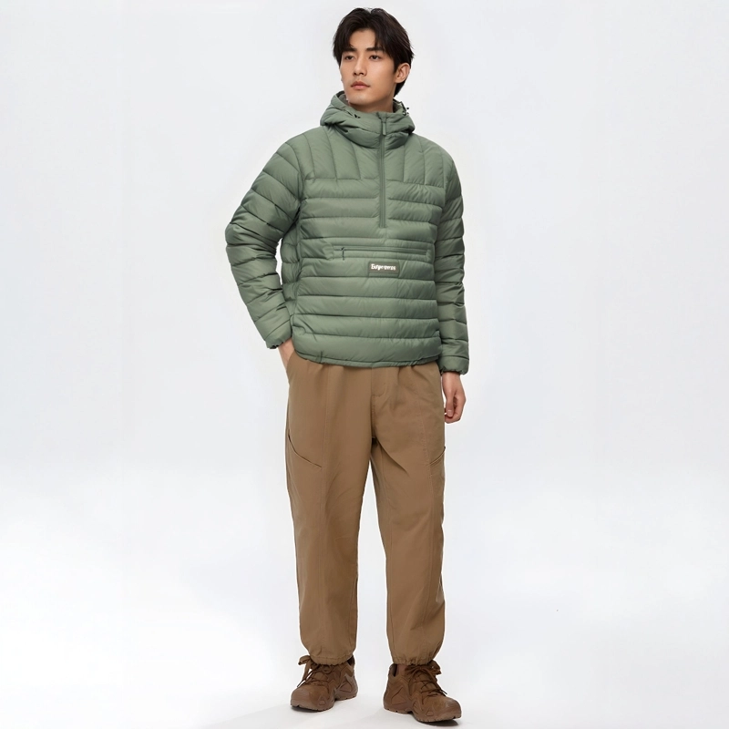 Supreme FW23 WEEK7 MICRO DOWN HALF ZIP HOODED PULLOVER
