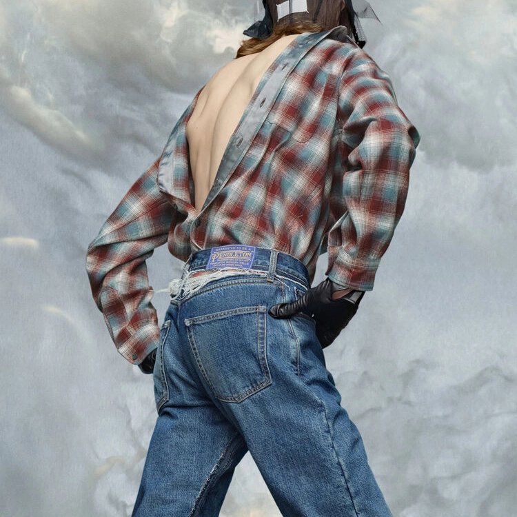 Maison Margiela x PENDLETON FW23 Logo