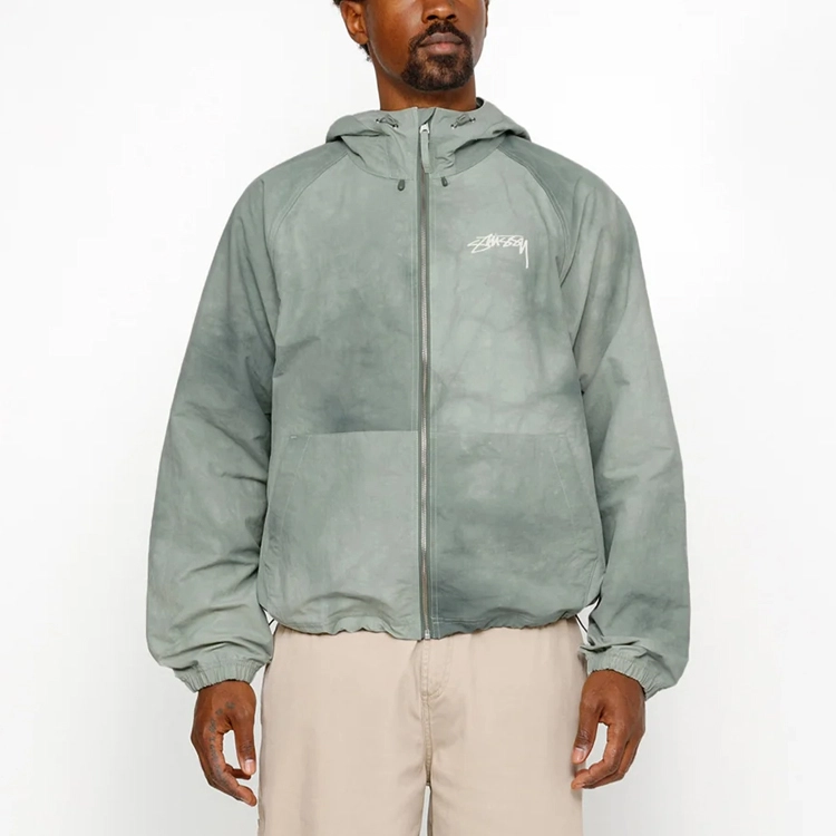 Stussy FW24 BEACH SHELL TRANSPARENT RIPSTOP logo
