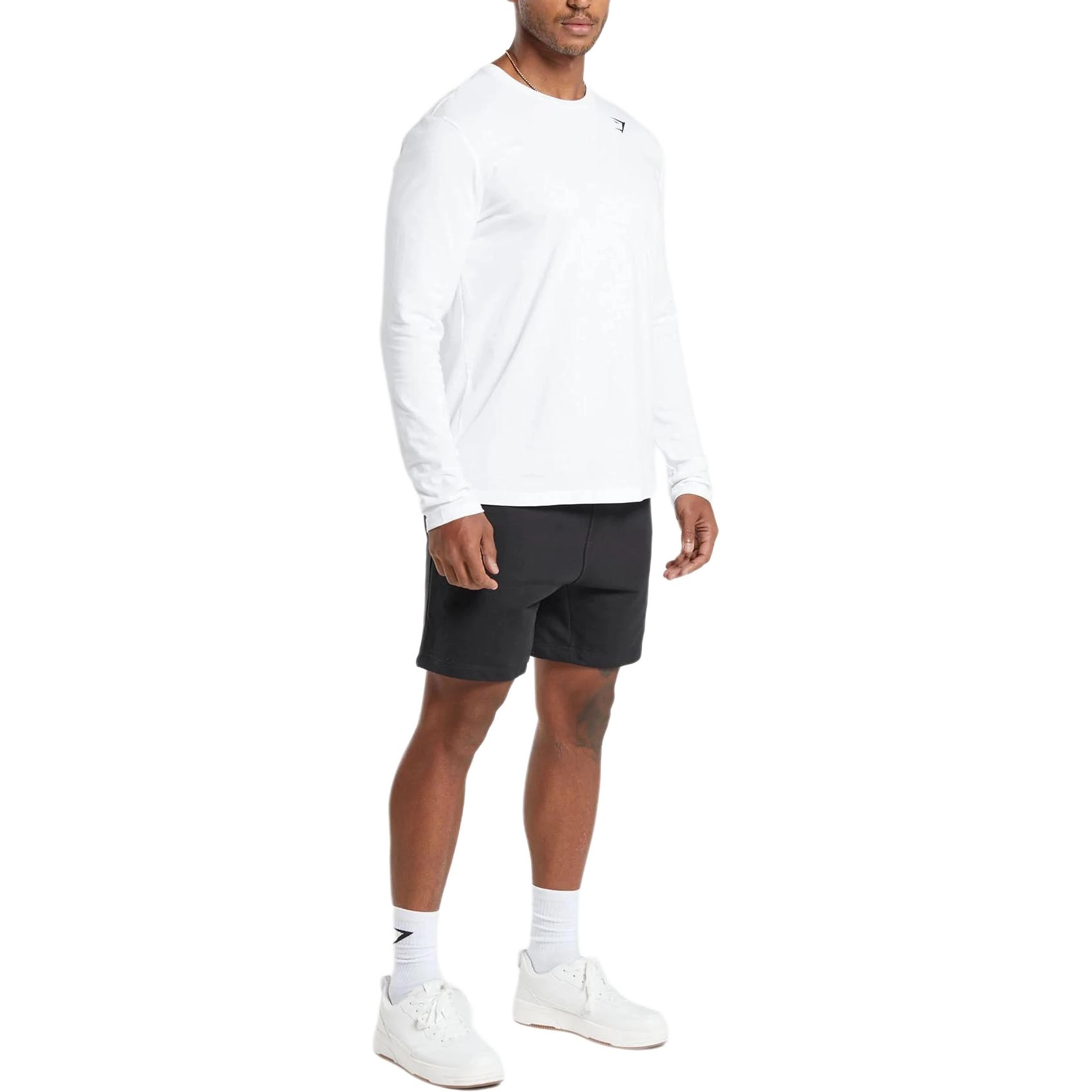 GYMSHARK CREST LONG SLEEVE LogoT