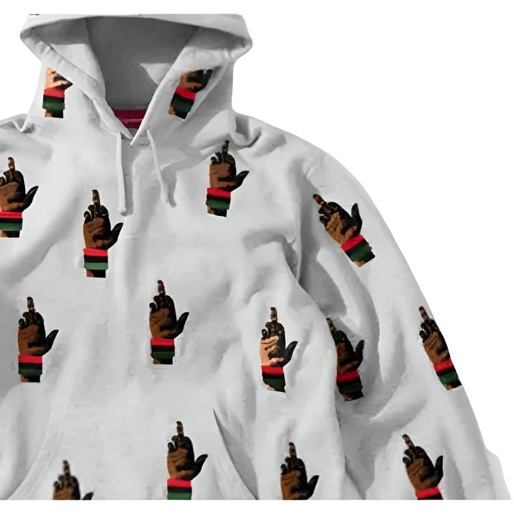 Supreme FW19 Week 15 x Dead Prez RBG Embroidered Hooded Sweatshirt