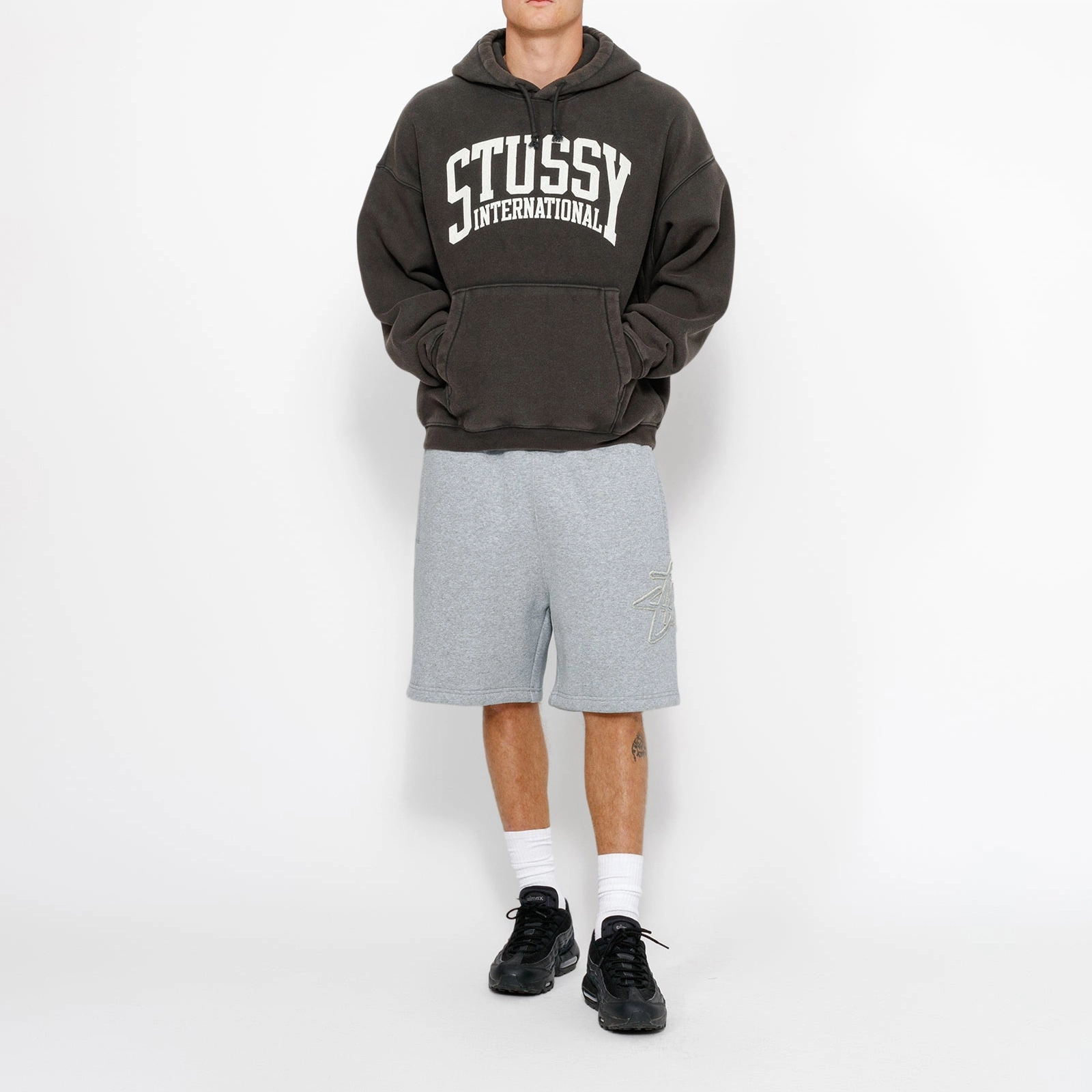 Stussy SS24 FLEECE SHORT TONAL APPLIQUE