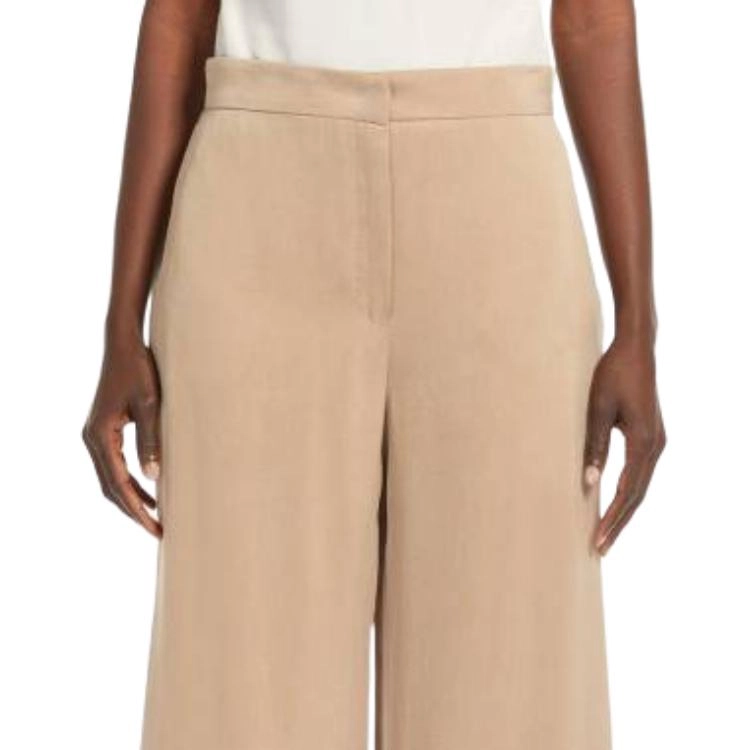 MaxMara studio Gardena Flowing Satin Trousers