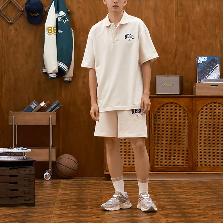 New Balance logo Polo