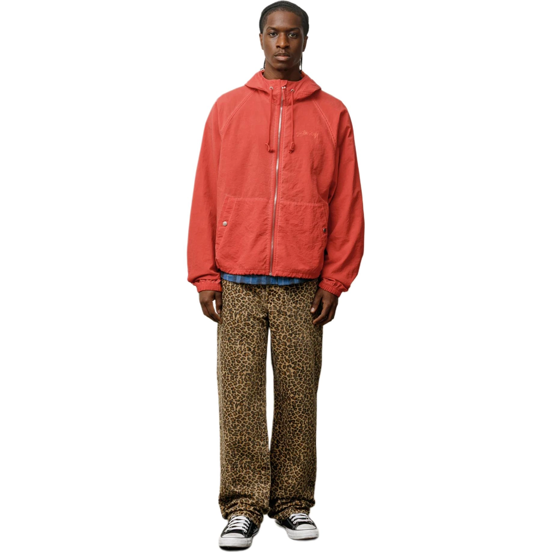 Stussy SS25 BEACH SHELL GARMENT DYED logo
